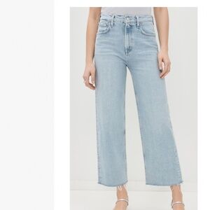 AGOLDE High Rise Wide Leg Jeans